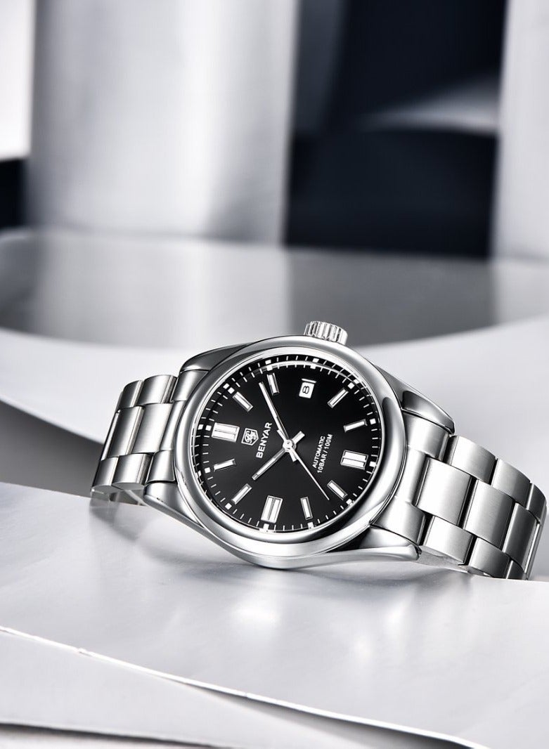 بينيار ساعة ميكانيكية مقاومة للماء للرجال - Image 5