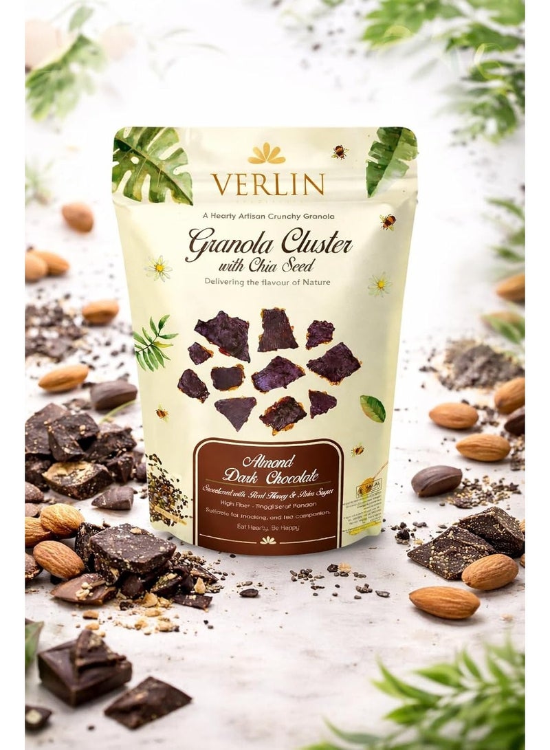 Verlin Specialite Granola snack (Almond & Dark Chocolate) - Image 1