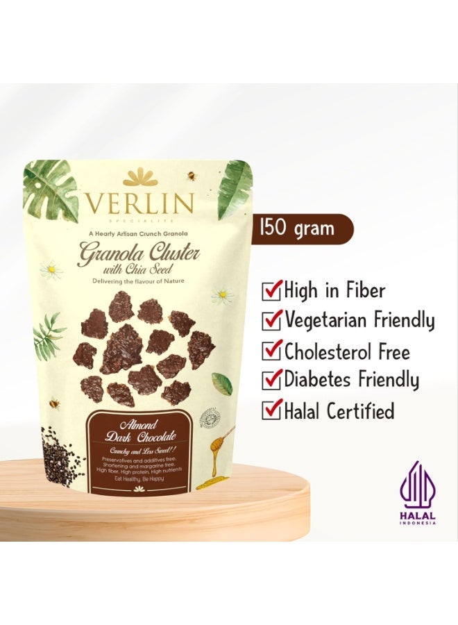 Verlin Specialite Granola snack (Almond & Dark Chocolate) - Image 2