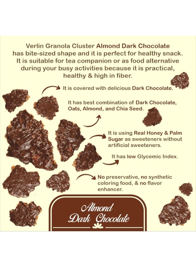 Verlin Specialite Granola snack (Almond & Dark Chocolate) - Image 3