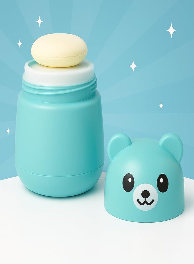 Cuteably powder puff for babies (Blue) - Image 5