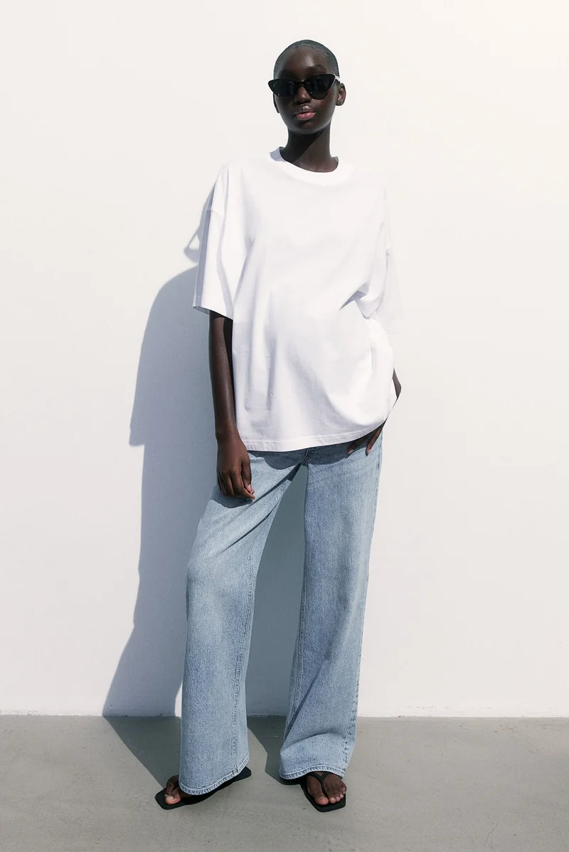 H&M MAMA Wide jeans