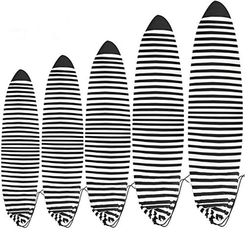 UCEDER Surfboard Sock Cover,Lightweight Stretch Board Bag for Sun Protection,Foldable Surfboard Sock Sleeve Perfect for Travel and Transportation - Image 1