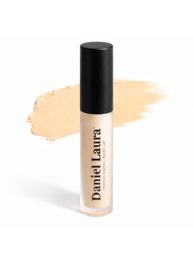 Daniel Laura UltraBlend Full Coverage Concealer, Cream, Lightweight & Highly Pigmented, Long Lasting, Conceals & Corrects, Matte finish, Vegan, Waterproof - Image 1
