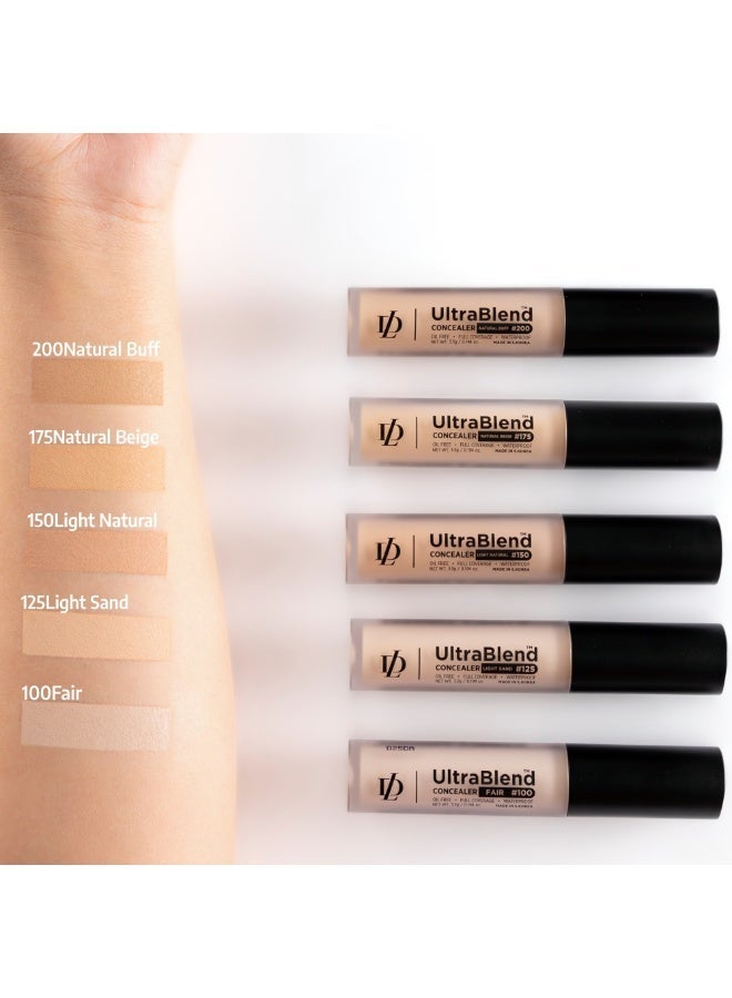 Daniel Laura UltraBlend Full Coverage Concealer, Cream, Lightweight & Highly Pigmented, Long Lasting, Conceals & Corrects, Matte finish, Vegan, Waterproof - Image 5