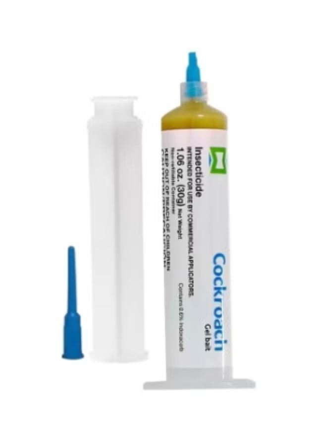 Cockroach Cockroach Killer Gel Bait Includes (1 Tube +1 Plunger +1 Tip) Multicolour 30grams 