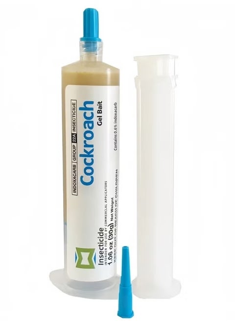 Cockroach Killer Gel Bait Includes (1 Tube +1 Plunger +1 Tip) Multicolour 30grams