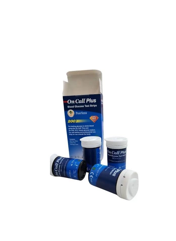 أون كول بلاس شرائط اختبار نسبة السكر في الدم ON CALL PLUS، 200 شريط اختبار - Image 2