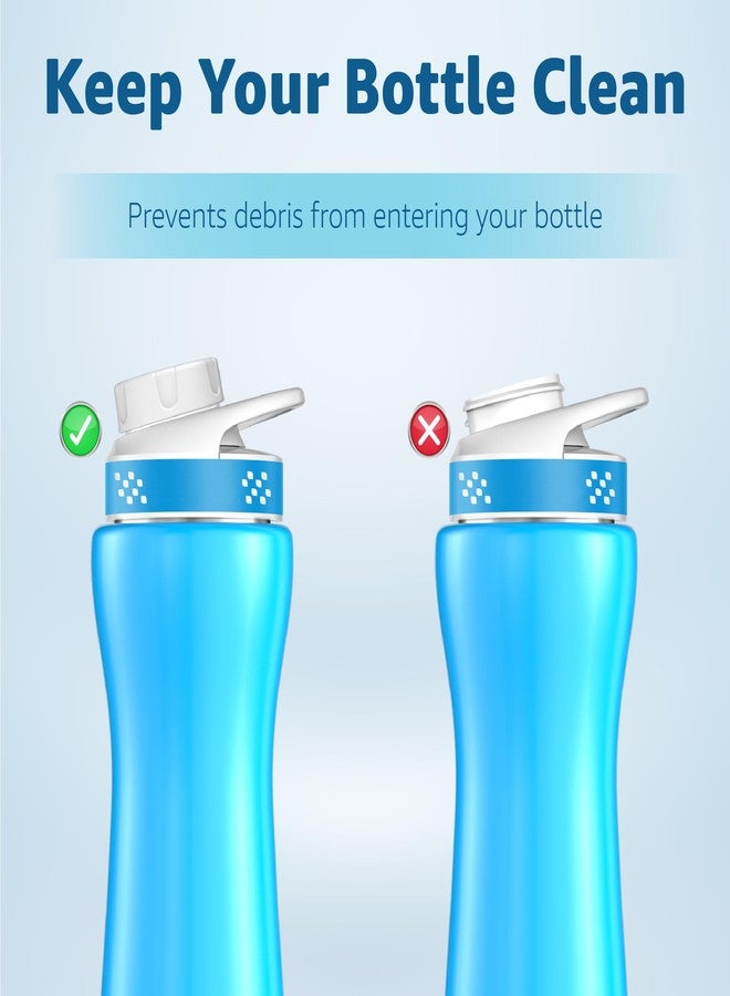 Chill Oasis Cap for Cirkul Lid | 2-Pack | BPA Free Top Keep Dust Out Of Your Water Bottle | Leakproof Design - Image 2