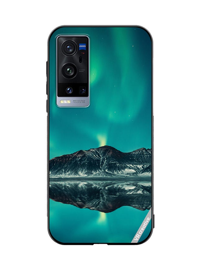 VR CREATIVE Protective Case Cover For Vivo X60 Pro Plus Aurora Design Multicolour - Image 1