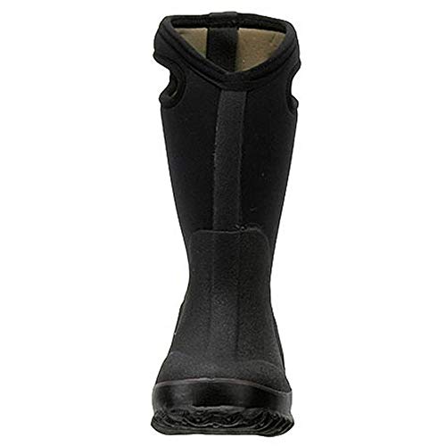 BOGS unisex child Classic High Waterproof Insulated Rubber Neoprene Rain Snow Boot, Black, 12 Little Kid US - Image 4