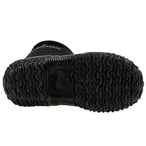 BOGS unisex child Classic High Waterproof Insulated Rubber Neoprene Rain Snow Boot, Black, 12 Little Kid US - Image 2