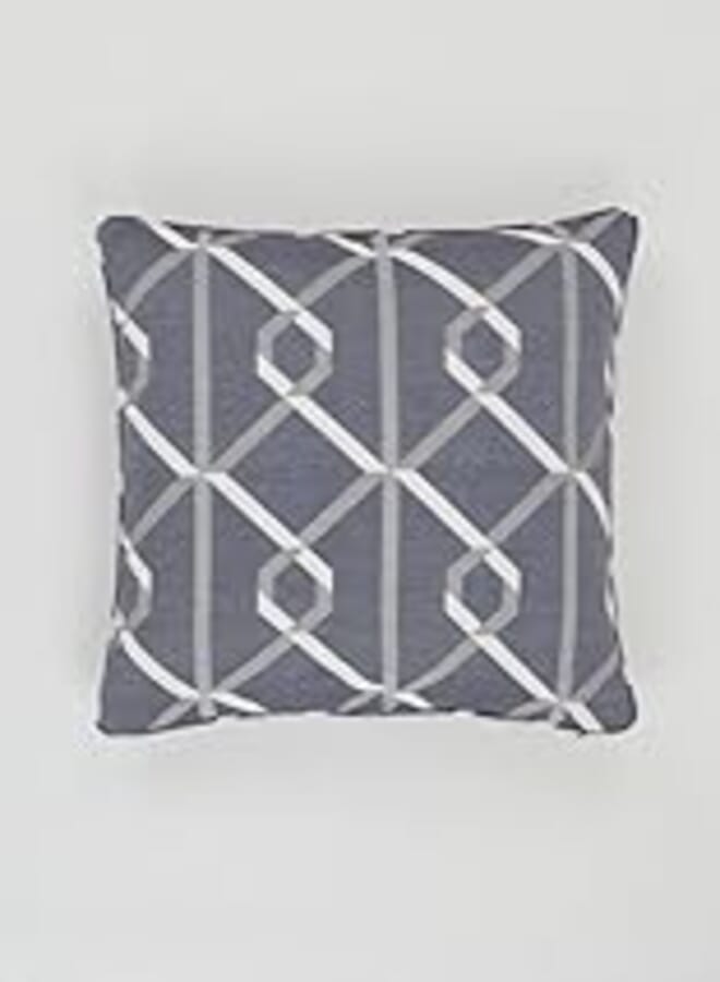 Matalan 3D Jacquard Print Cushion, 46 cm x 46 cm Size