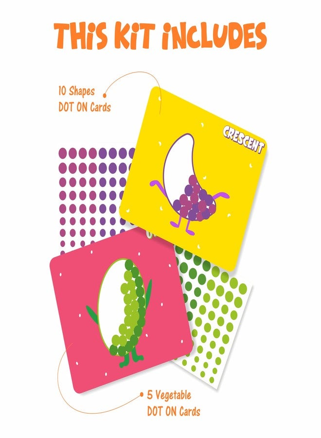 Brainloop Dot On Sticker Activity - Fun Shapes, Mess-Free Fun for Kids, 12 Sticker Sheets, Craft Kits, DIY Activity, Travel Toys, Gifts for Boys & Girls Ages 3, 4, 5, 6, 7 - Image 3