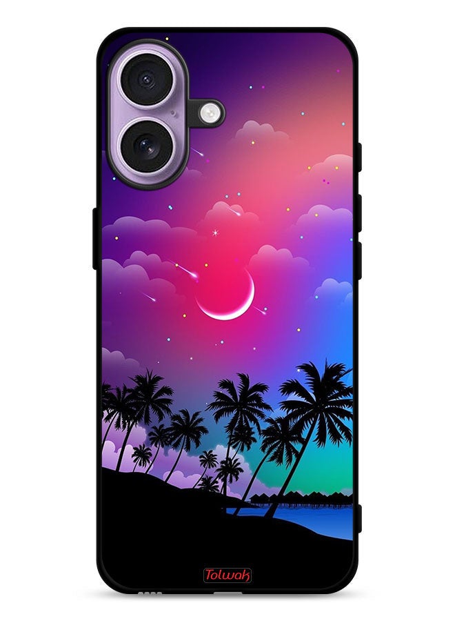 Tolwak Apple iPhone 17 Protective Case Cover Moon In Night Art - Image 1