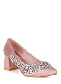 Satin Diamante Embellished Pumps in Blush - pzsku/ZD495C660541E9E2C0D15Z/45/_/1733730498/7b585cd2-57a8-46ef-8750-898a59288362