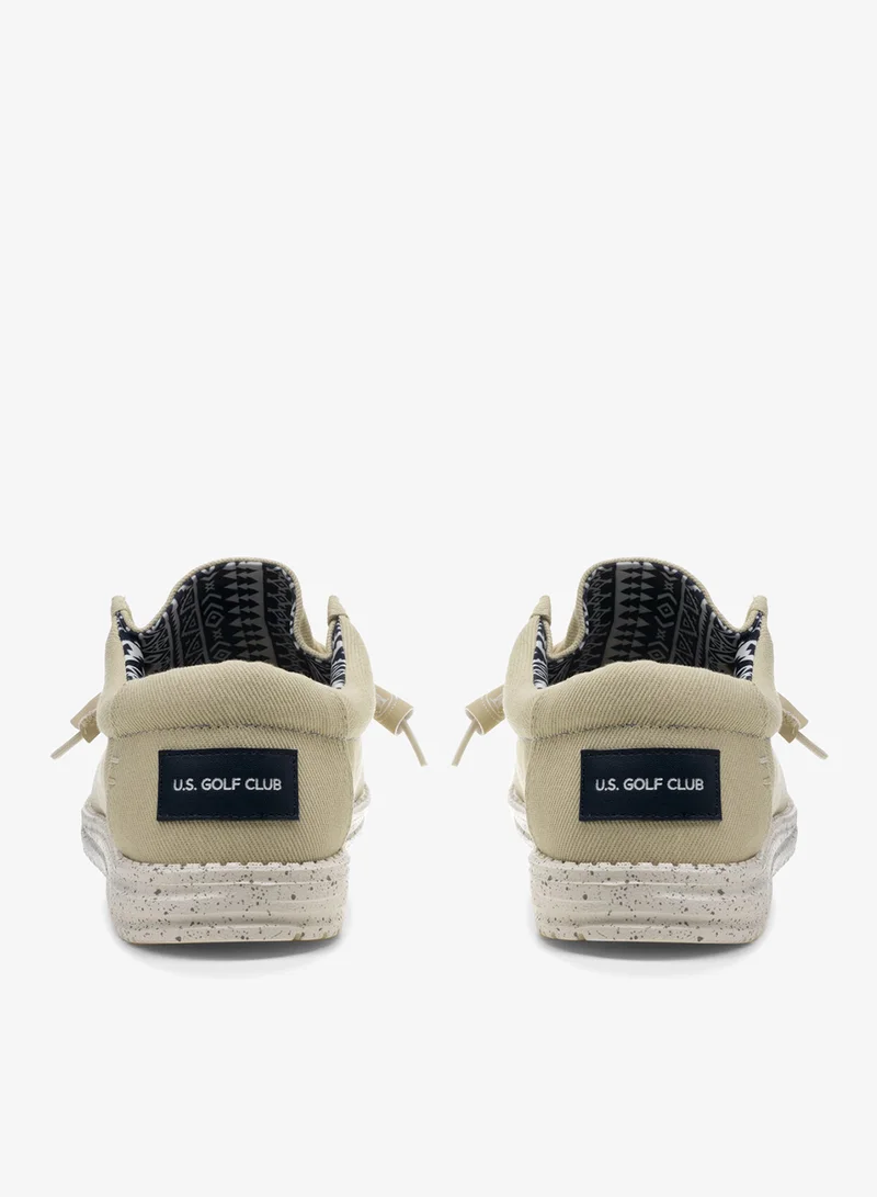 U.S. Golf Club Men's  Beige Loafers | Slipons