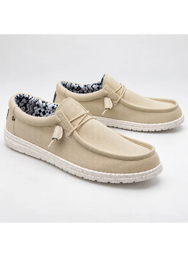 U.S. Golf Club Men's Beige Slip-On Loafers