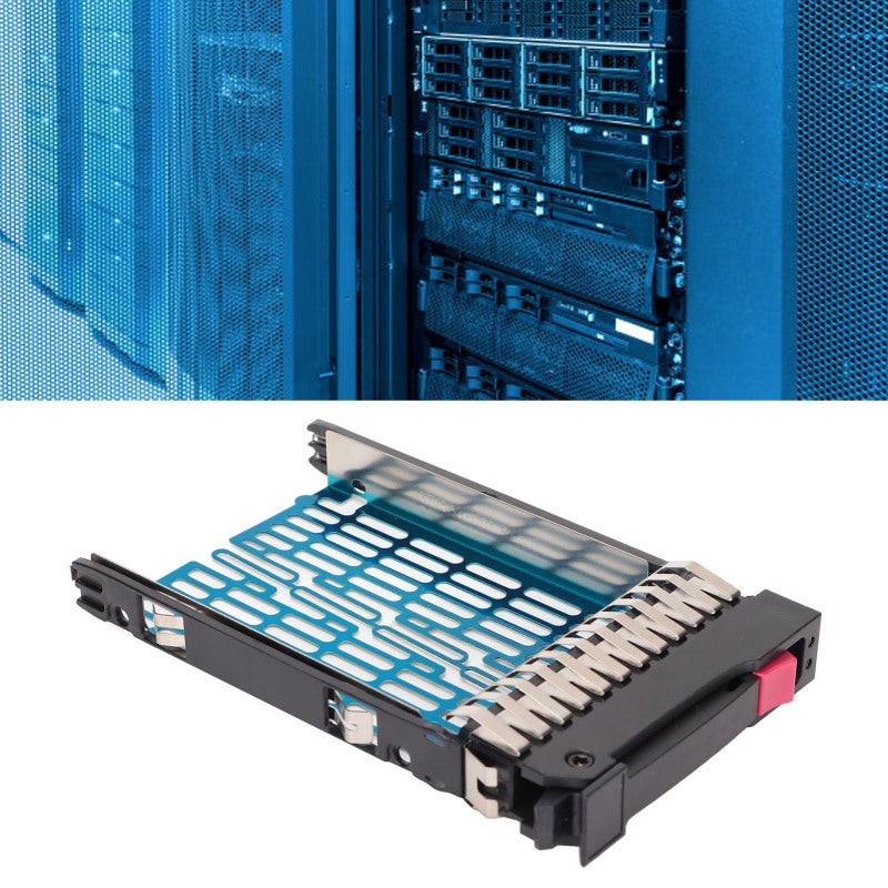 Hard Drive Tray: 2.5in Metal + ABS - Data Security Protection SAS SATA Tray for HP DL360 DL380 & Hot Swap HDD Installation - Image 2