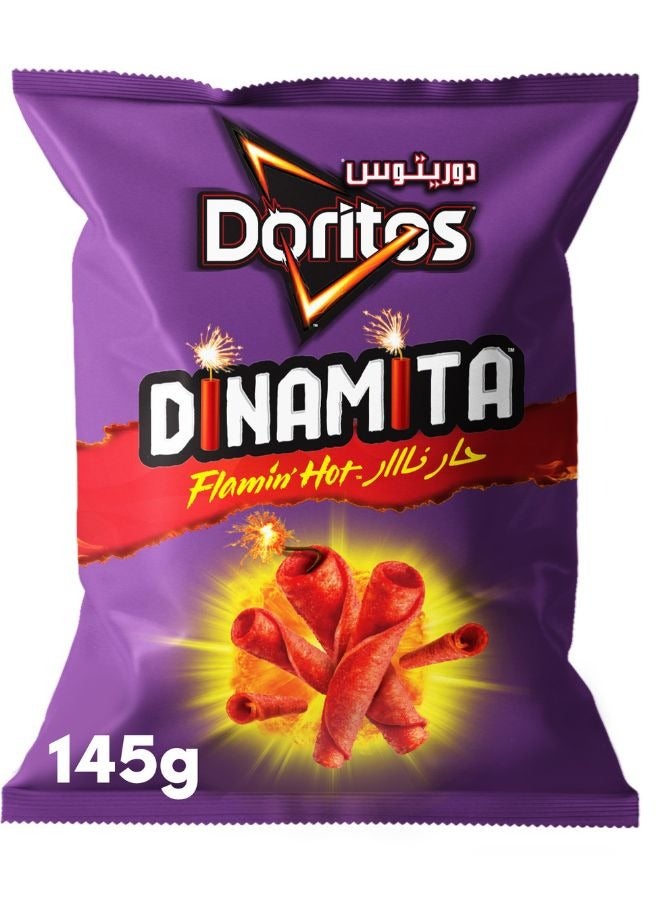 Doritos Dinamita Flamin Hot Tortilla Chips 145g - Image 1