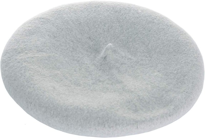 Wheebo Wool Beret Hat,Solid Color French Style Winter Warm Cap for Women Girls Lady - Image 4