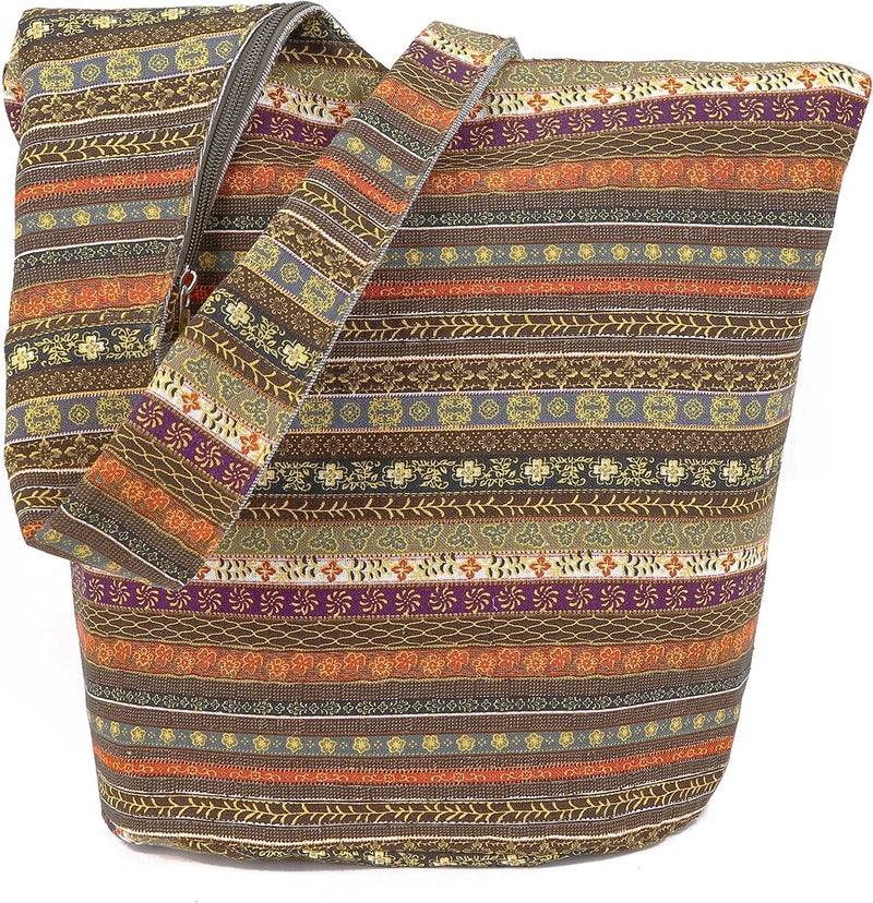 Coton Pose Women Shoulder Handbags Fashion canvas Hippie Crossbody Bags Bohemian Animal Prints Hobo Bags - Image 5