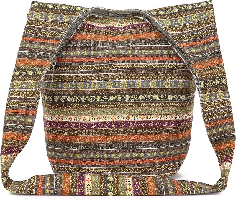 Coton Pose Women Shoulder Handbags Fashion canvas Hippie Crossbody Bags Bohemian Animal Prints Hobo Bags - Image 1