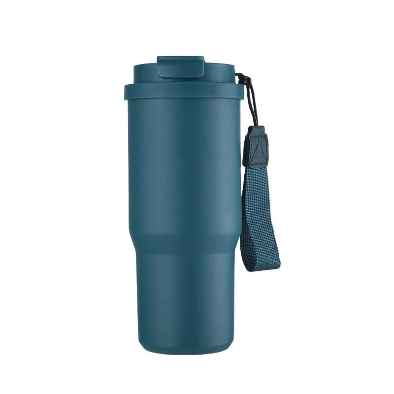 25 oz Stainless Steel Coffee Mug with Easy Carry Handle - Image 1
