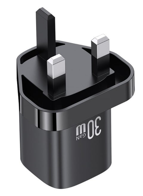 شاحن سريع GaN 30W، شاحن Anker سريع 30W مع محول طاقة USB C، قابس من النوع C قابل للطي، لهاتف iPhone 16/15/15 Pro Max/14/13/12/11، iPad، Samsung، Galaxy، Xiaomi، OnePlus، إلخ.