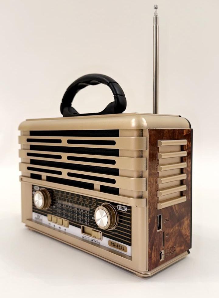 مايكروبلس سماعات بلوتوث و راديو تراثي اف ام / اي ام - Image 2