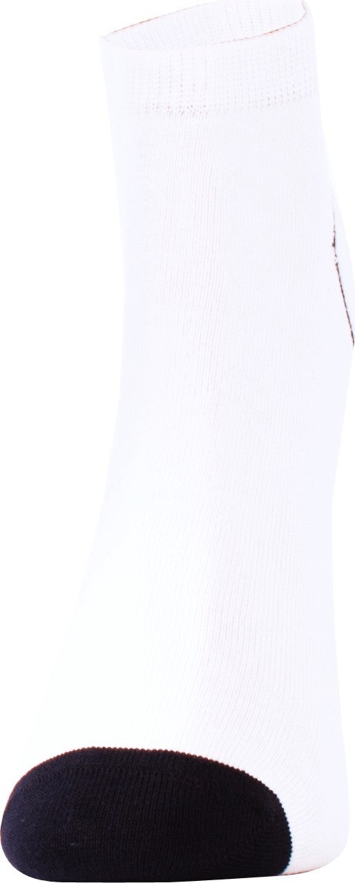 The Don Men's Booties Socks White Black Heel Colored  - Image 1