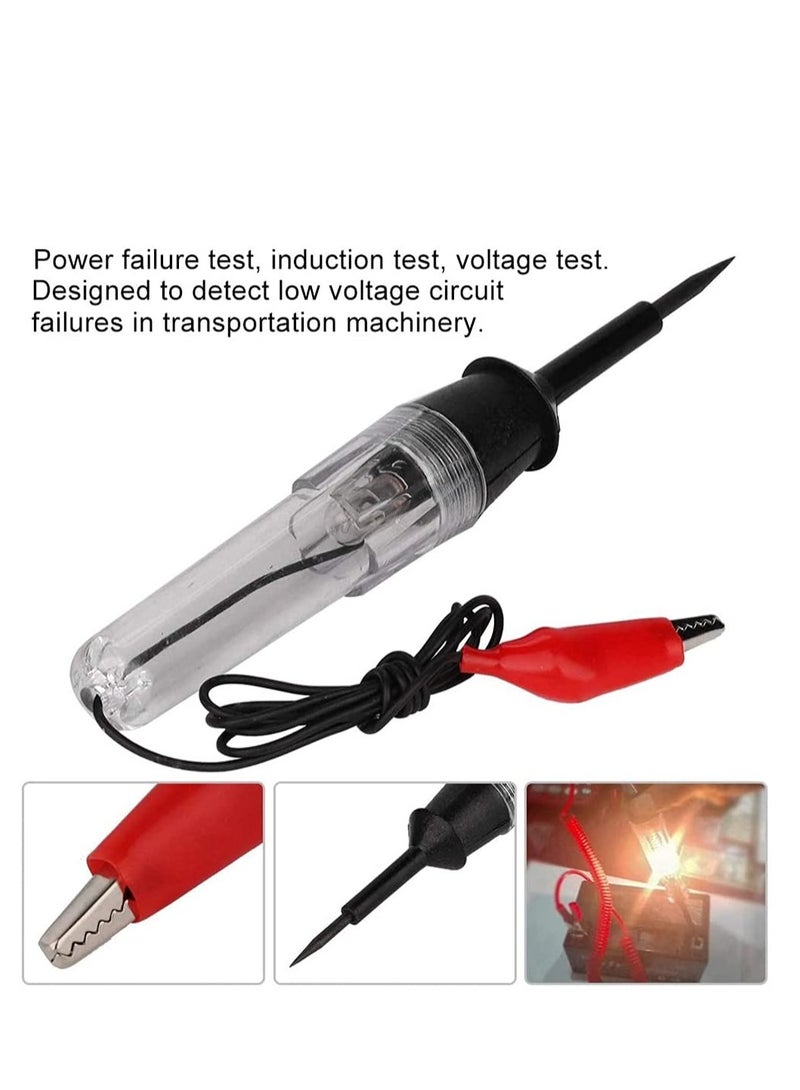 Professional Voltage Tester for 6V 12V 24V DC, Continuity  Current Tester with Long Probe for Cars, Trucks, Low Voltage Systems, Live Wires  Fuses, Ideal for Quick Circuit Diagnostics - Image 3