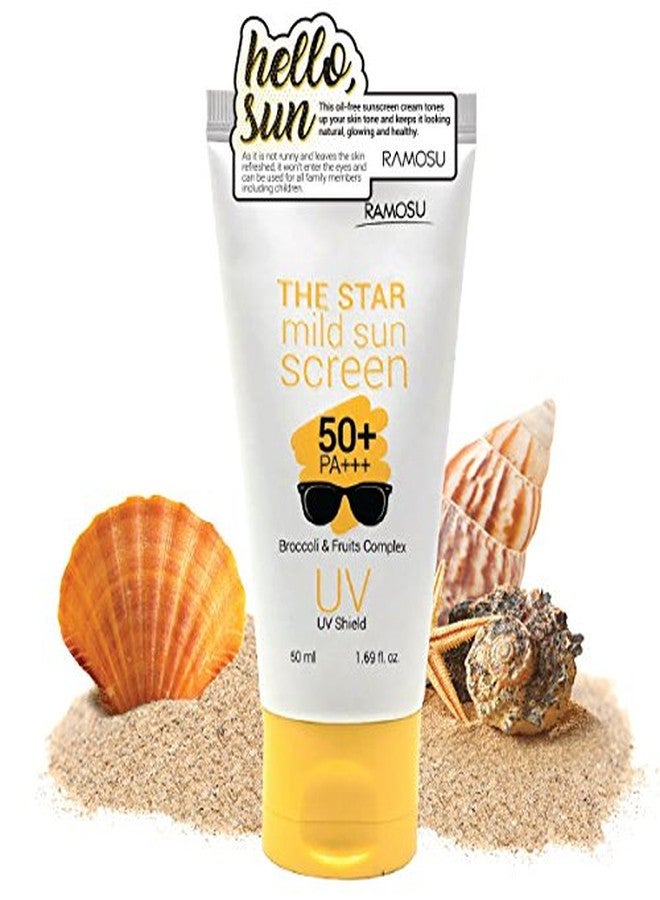 RAMOSU Age Shield Face Lotion Mild Sunscreen (Spf50+ Pa+++) 50ml