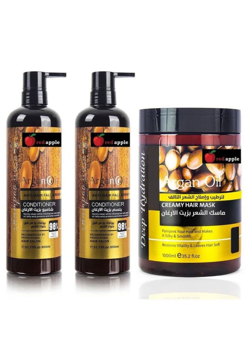 Argan Oil Set For Hair Loss (Shampoo - Conditioner - Hair Mask) - pzsku/ZD4969D4A205FC2800A76Z/45/_/1737482348/e063e721-fa26-4f8b-8cfc-62b499552cc8