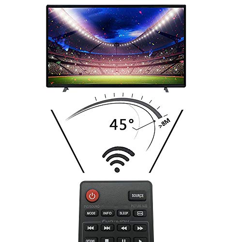 SIUMAL Replacement Magnavox TV Remote Control NH409UD for Magnavox Smart TV LED HDTV - No Setup Needed - Image 4