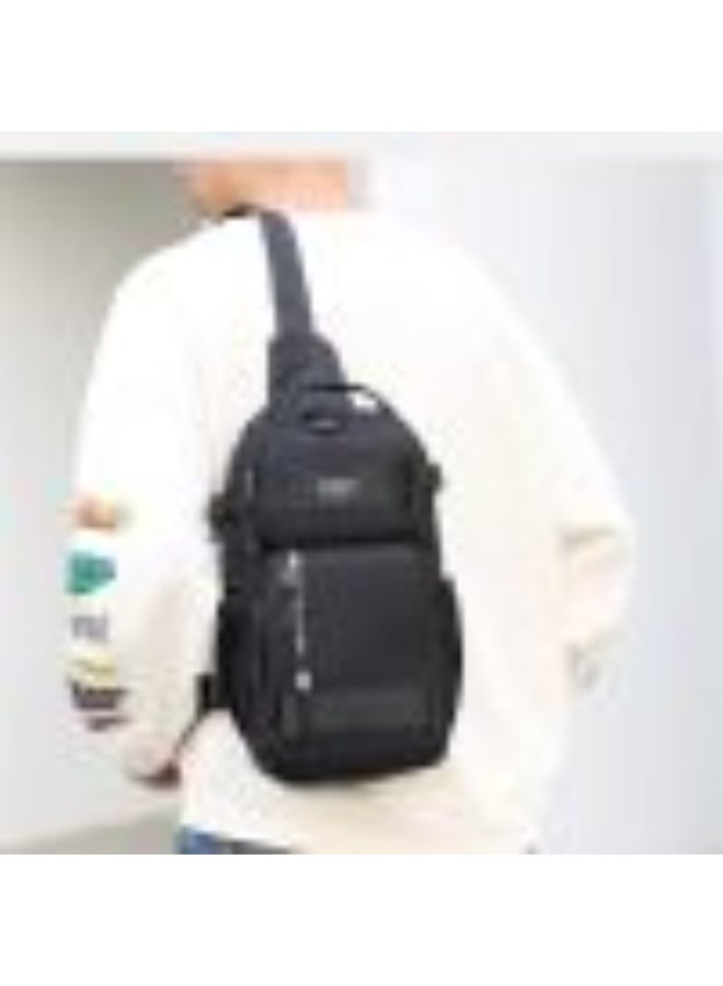 حقيبة ظهر كروس بودي سلينغ صدرية أصلية عالية الجودة AA04 - أسود - Image 5