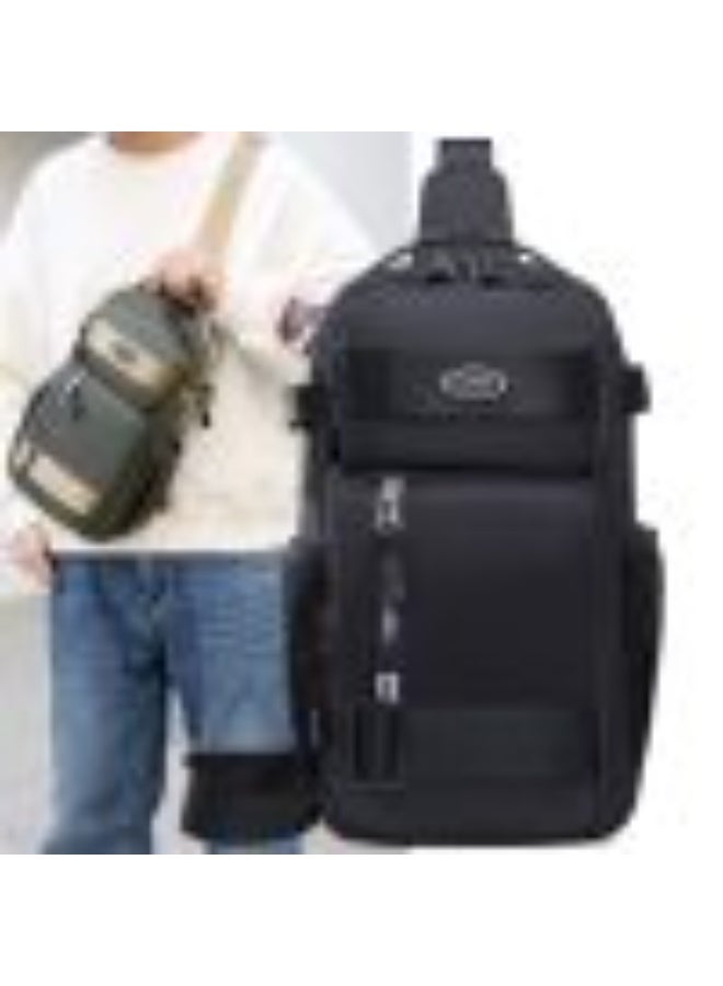 حقيبة ظهر كروس بودي سلينغ صدرية أصلية عالية الجودة AA04 - أسود - Image 2