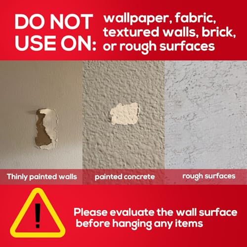 AIERSA Wall Hangers Without Nails,20 Pcs Picture Hangers Without Nails,Hang Pictures Frame On Wall No Nails,Nail Free Stickers for Walls,Drill Free Adhesive Hooks,Adhesive Screwless Screws(10mm) - Image 5
