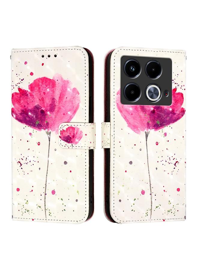 Zaboon Case For Infinix Note 40 5G 3D Painting Horizontal Flip Leather Phone Case - Image 2