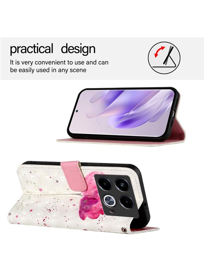 Zaboon Case For Infinix Note 40 5G 3D Painting Horizontal Flip Leather Phone Case - Image 3