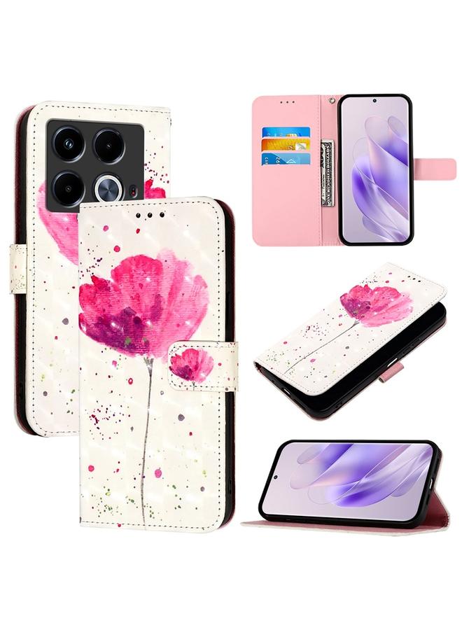 Zaboon Case For Infinix Note 40 5G 3D Painting Horizontal Flip Leather Phone Case - Image 1