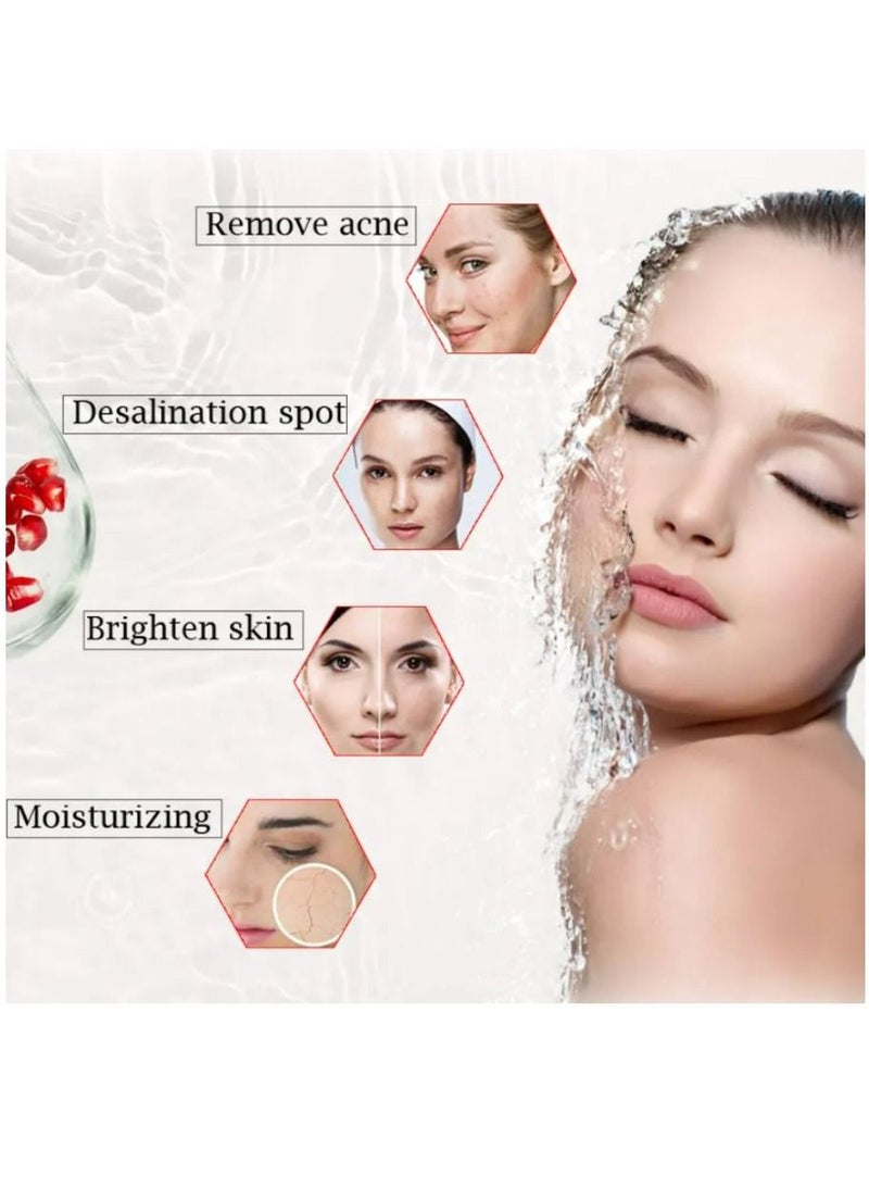 Disaar Face Gel 92% Red Pomegranate Organic Face Moisturizer Soothing Gel 280ML - Image 4