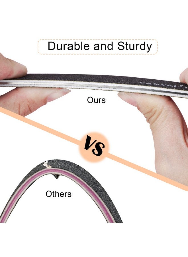 Canvalite 40 Pcs Nail File 100180 Grit Peel And Stick Nail Files Replaceable Emery Boards Reusable Nail File For Acrylic Nails Professional For Diy Salon Use - Image 4