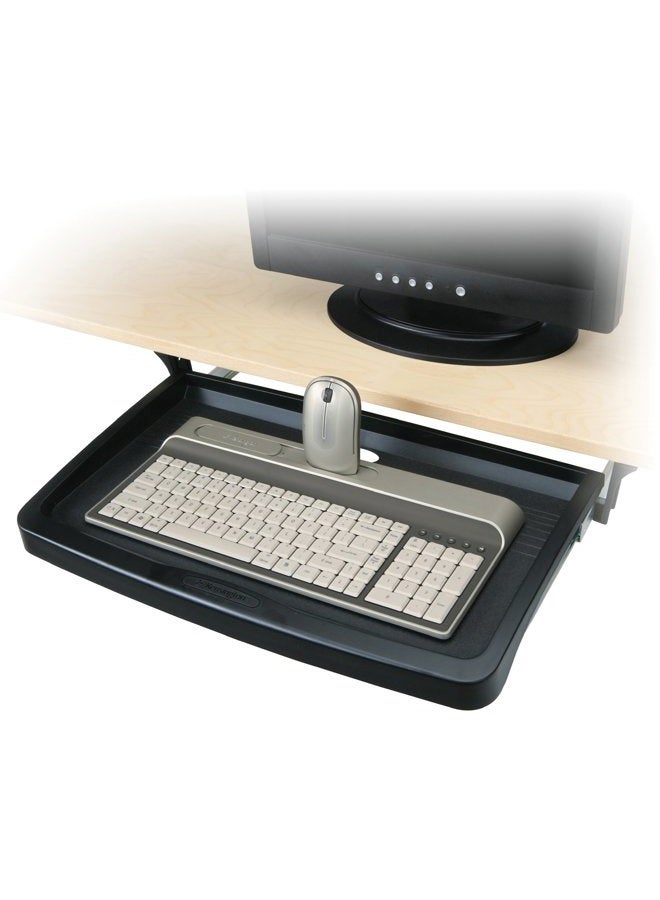 Kensington Underdesk Basic Keyboard Drawer (K60009US), Black - Image 1