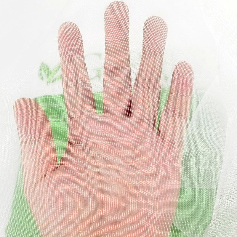 Gardeningwill 5x10Ft Mosquito Bug Insect Bird Fine Mesh Net Barrier Hunting Blind Garden Screen Netting for Protect Your Plant Fruits Flower - Image 4