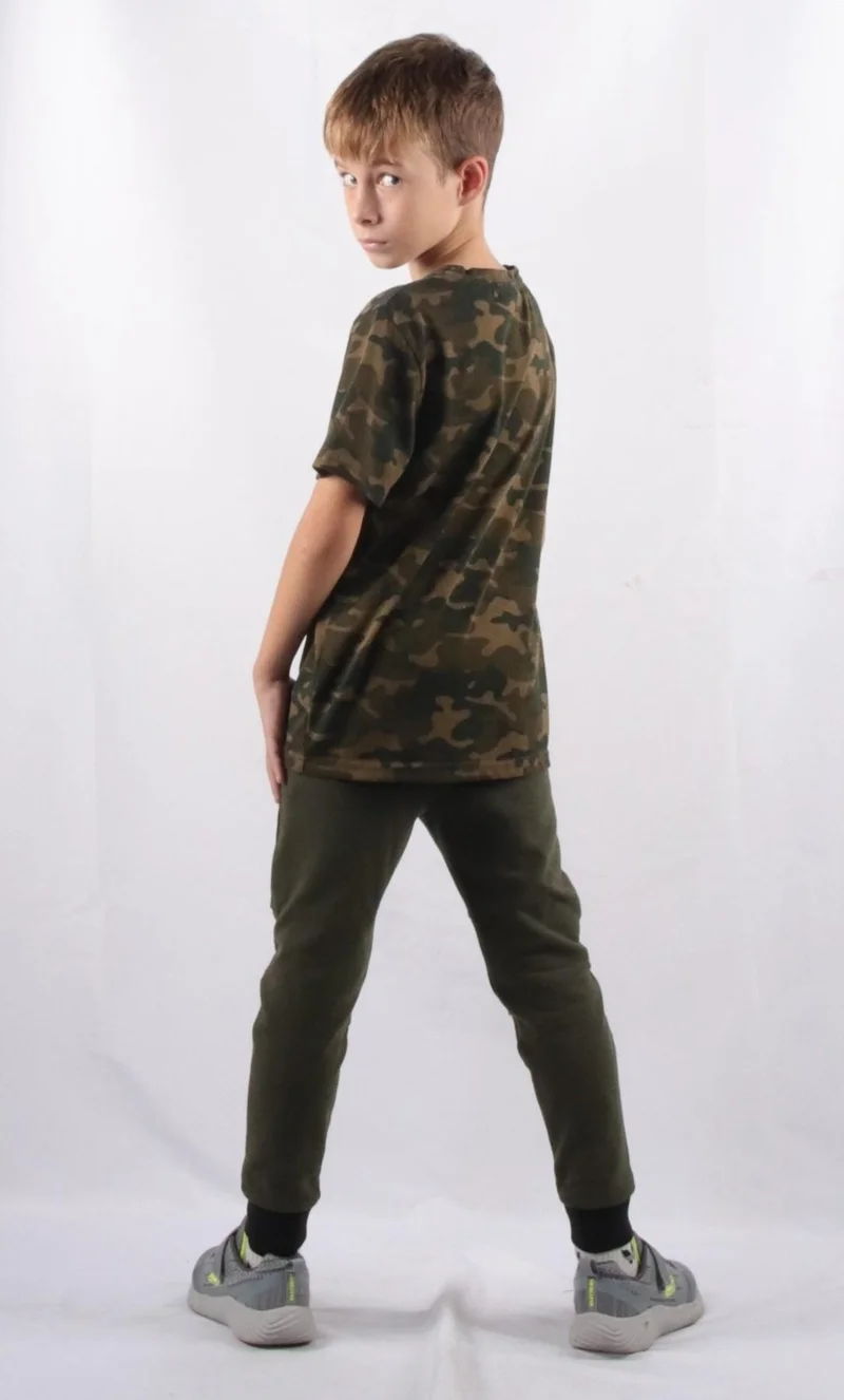 الكسندر جاردي Camouflage Patterned Kids T-Shirt C23-906 00