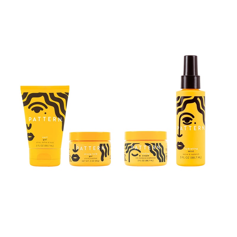 PATTERN Beauty Mini Stylers Kit 3 fl oz. - for Curly, Coily & Tight Textured Hair - Includes Hydrating Mist, Curl Gel, Styling Cream & Strong Hold Gel - Image 2