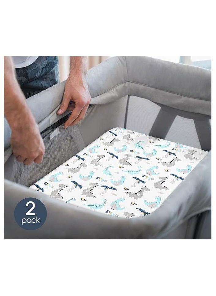 Moro Moro Soft & Breathable Mini Crib Sheet – 100% Cotton  - Image 4