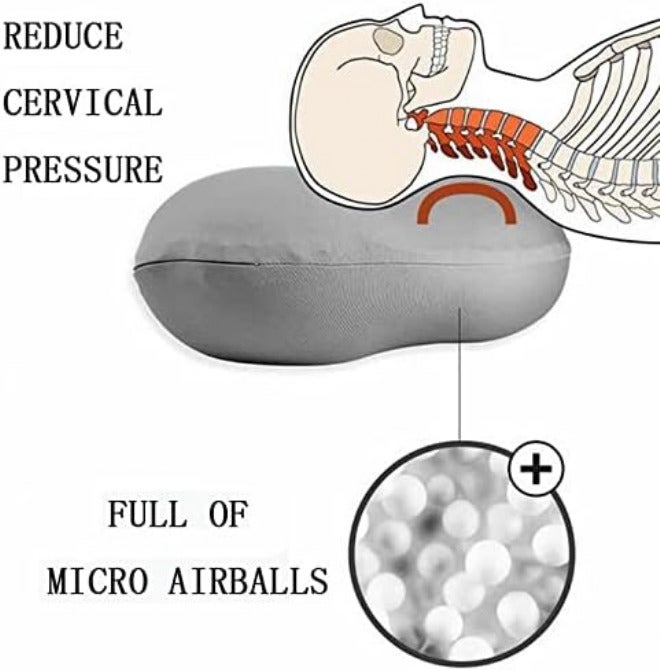 Sleep Pillow 3D Micro Airball Multifunctional Egg Sleeper Soft Decompression Neck Support Rest Air Cushion - Image 4