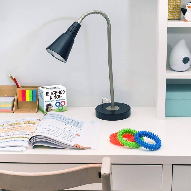 Pick A Toy Hedgehog Rings Sensory Fidget Toy 3 Pack, Soft Textured Rubber Rings with Spikes, Classroom Prizes & Stocking Stuffers for Kids - Image 3